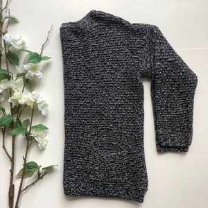 Vince Camuto Thick Marbled Knit Pocket Sweater